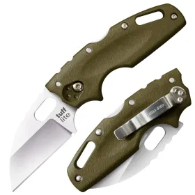 2026 COLD STEEL TUFF LITE PLAIN EDGE (OD GREEN), 6" OVERALL, 2 1/2" BLADE, 2.75MM THICK, AUS8A STEEL, BLISTER PACKED