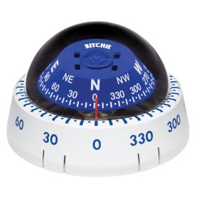 Ritchie Xp-99W Kayaker Compass - Surface Mount - White
