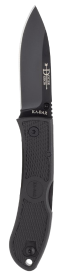 2026 KA-BAR DOZIER S35VN FOLDING HUNTER-BLACK, POCKET CLIP