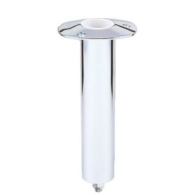 Lee'S 0 Degree Ss Flush Mount Swivel Base Rod Holder - 2" X 9" - Medium