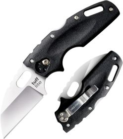 2026t COLD STEEL Tuff Lite Black Serrated Edge FOLDER AUS 8A Steel