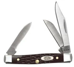 2026t CASE Jigged Brown Synthetic Small Stockman (6333 SS), MAP:$ 58.99