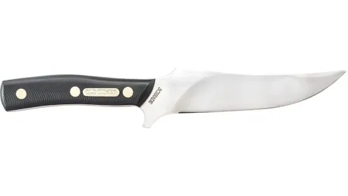 2026 Schrade Old Timer 15OT Deerslayer - 10 1/2" Overall Length w/Leather Sheath. 7Cr17MoV Steel, Box