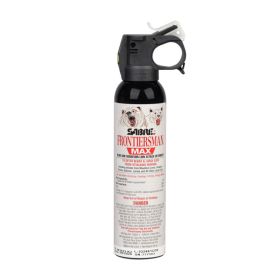 2026 SABRE 9.2 oz bear & mountain lion spray, MAP: $34.99, HAZ.