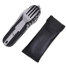 Multifunctional Outdoor Camping Portable Folding Tableware