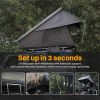 Roof Top Tent Hardshell Rooftop Tent For Van Jeep SUV Truck Car Overland Tent Camping for 2-3 Person( With Ladder)