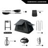 Foldable 2-3 People Amphibious Inflatable Car Roof Top Tent for camping Outdoor Glamping Camping Tent for SUV