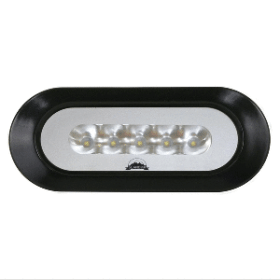 Scandvik Flush Mount Spreader Light (Option: Black)