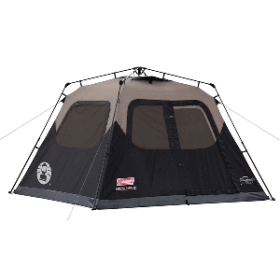 Coleman 6 (Option: Person Instant Cabin  Black)