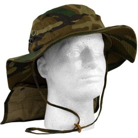 Advanced Hot Weather Boonie Hats (Color: Woodland Camo)