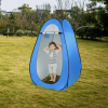 Pop Up Privacy Shower Tent Quick Setup Waterproof Zipper Closure Portable Outdoor Changing Room for Camping Beach RV Travel Compact Bath Tent with Com