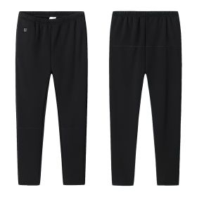 Winter Heated Pants for Men Women with 12 Heating Zones 5V USB Powered Heating Trouser with 3 Heating Levels Machine Washable for Outdoor Winter Activ (Option: S)